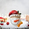 thumbnail image 4 of Santa Claus Snowman Figurines Festive Christmas Table Decor For Centerpieces Mantel Displays And Holiday Arrangements, 4 of 5