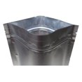 thumbnail image 2 of YOSITiuu Pack of 100 Matte/Glossy Color Stand-Up Mylar Resealable Zipper Pouches (3.9" x 5.9", Matte Silver), 2 of 5