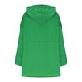 thumbnail image 4 of ShomPort Fall Sweatshirts for Women V-Neck Long Sleeve Hooded Pullover Casual Winter Oversized Tops, 4 of 9
