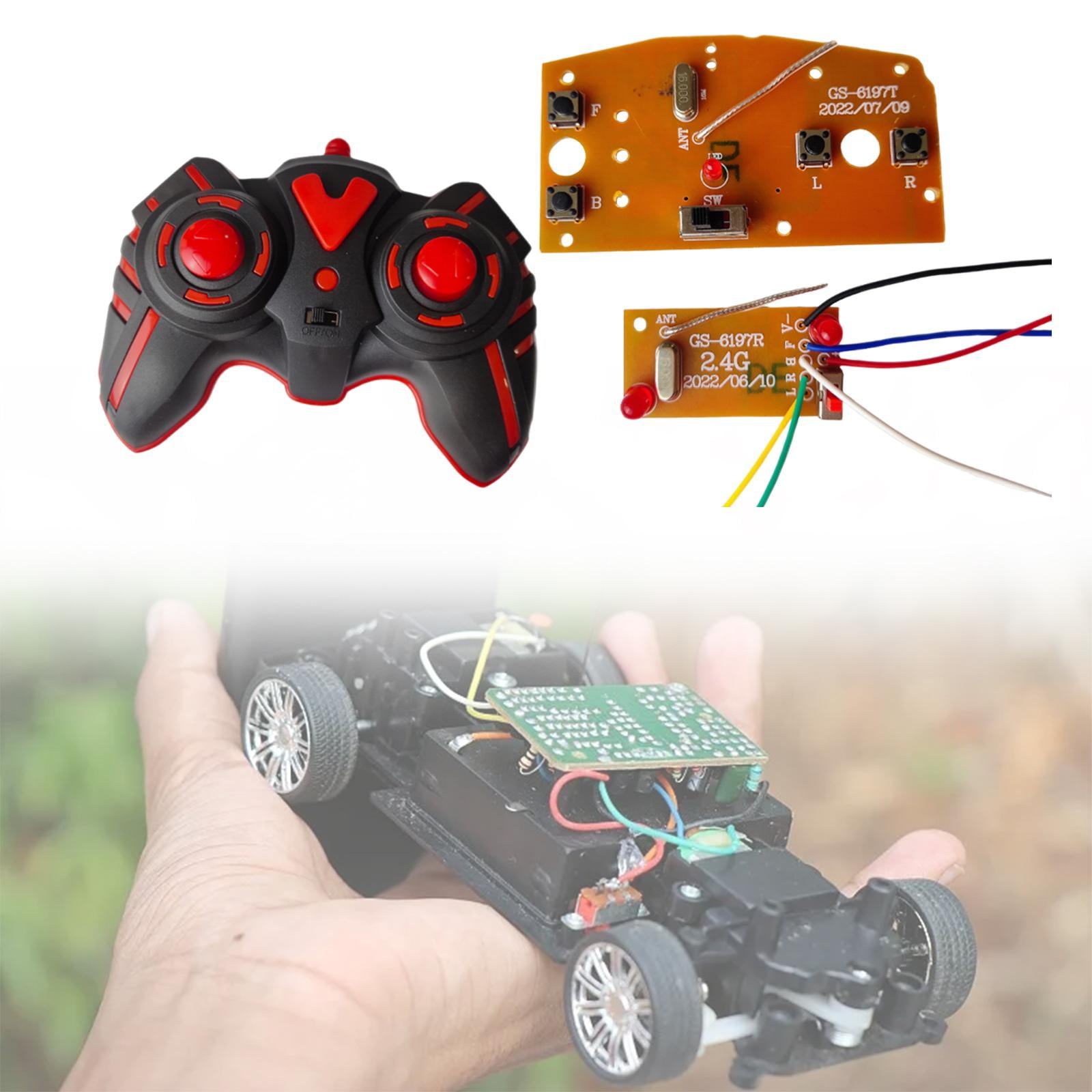 Rc car remote and receiver outlet