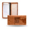North Carolina State Wolfpack NCAA Embossed Checkbook Holder (Pecan