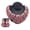 pink, variant on Fashion Women Bridal Costume Choker Statement Crystal Necklaces Earring Collar Boho Party Jewelry Sets