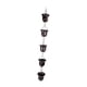 thumbnail image 1 of Cadenas de agua de lluvia Cadena de lluvia para canalones Recolectores de lluvia Vasos Decoración del hogar Reemplazo aleación de aluminio, 1 of 9