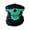 Green, variant on Skeleton Skull Face Mask Neck Gaiter – Seamless Magic Headscarf for Halloween Riding – Breathable Microfiber Balaclava for Skiin
