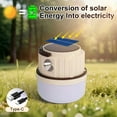 thumbnail image 4 of Kidsjoy Collapsible Solar Camping Lantern, Emergency LED Light with IPX4 Waterproof, Flashlight & Phone Charger, 1-Pack, 4 of 9