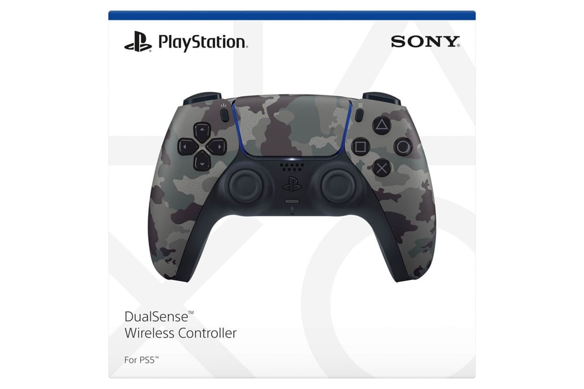 Sony PlayStation DualSense Wireless Controller, Grey Camo photo 2