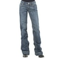 thumbnail image 2 of Stetson Apparel Womens  214 Fit Trouser Style Jeans 6 L Denim, 2 of 3