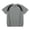 A57-Gray, variant on Mens Athletic Short Sleeve T Shirts Casual Round Neck Loose Tops Raglan Mesh Color Block Summer Running Tees