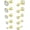 Gold-White CZ, variant on 5 Pairs Stud Earrings Colorful Cubic Zirconia Stainless Steel Stud Earring Hypoallergenic Screw Back Earrings Double Side Piercing Earrings Gifts for Women Mother's Day