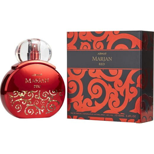 Marjan Red by Armaf Eau De Parfum EDP Spray for Men 3.4 oz / 100 ml New