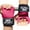 D, variant on Sports Wrist Straps for Weightlifting Workout - Double Leather Layer Enhanced Grip for Gym Lifting and Powerlifting Performance