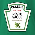 thumbnail image 3 of Wild Bobby Classic Garlic Basil Pesto Pasta Sauce Funny Condiment Tshirt DIY Costume Tee - Halloween Unisex Premium T-Shirt, 3 of 6