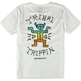 thumbnail image 2 of Quiksilver Tribal Trippin Graphic Camiseta para Hombre, Blanco, X-Large Quiksilver Camiseta gráfica, 2 of 2