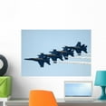 thumbnail image 1 of Navy Blue Angels Flight Wall Mural by Wallmonkeys Peel and Stick Graphic (24 in W x 16 in H) WM337110, 1 of 4