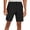 Black, variant on CLUBROOM Mens Light Blue Expandable Waist Straight Leg Regular Fit Performance Stretch Shorts 44 Waist