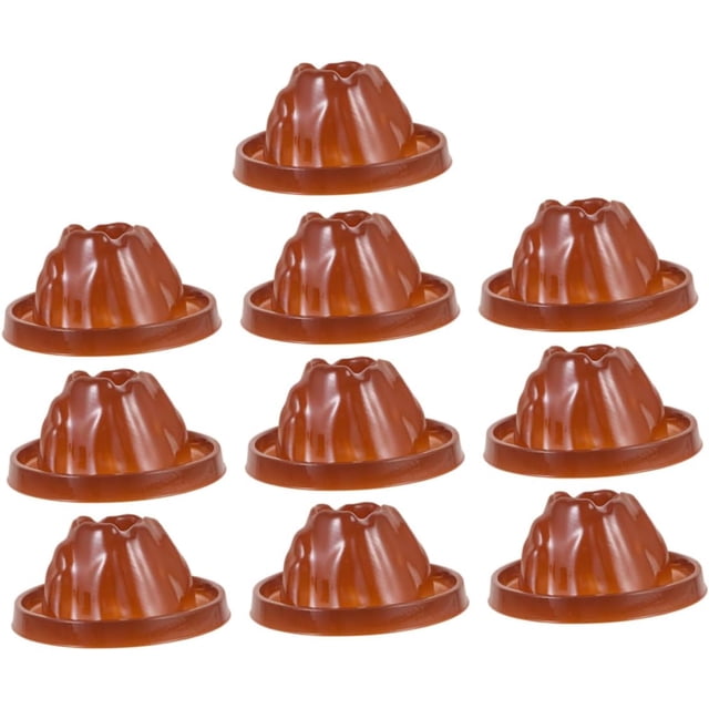 SURJDE 10pcs Volcano Experiment Kit Toys Kids Toy DIY Volcano Models Volcano Science Shell Puzzle Child