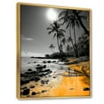 thumbnail image 2 of Designart "Haven in Tropical Hawaii I" Nautical & Beach Floater Framed Canvas Wall Art, 2 of 7