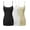 3PK - BLACK/TAUPE/WHITE, variant on 3 Packs - TheLovely Womens & Plus Sizes Basic Solid Long Length Adjustable Spaghetti Strap Tank Top Camisoles