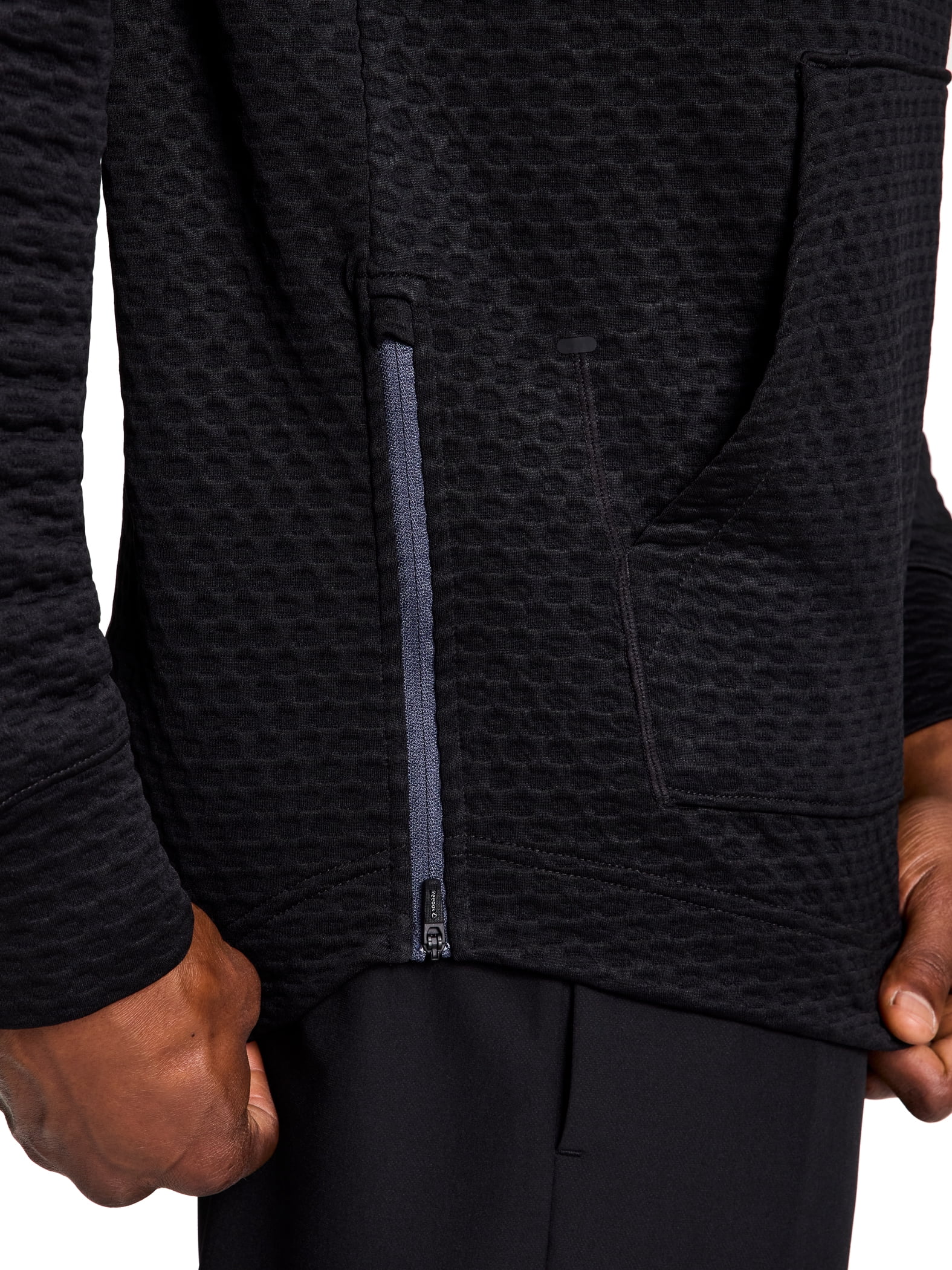 Reebok Men's and Big Men's Surge Textured Knit Pullover Hoodie Sweatshirt, Sizes S-3XL