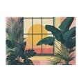 thumbnail image 7 of Yayeee Bath Rug for Bathroom Floor Non Slip Rectangle Fluffy Soft Absorbent Mat, 16"x24", Pink Sunset, 7 of 7