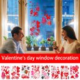 thumbnail image 1 of Valentine's Day Window Clings Decorations With Removable Window Sticker Decals For Home Decorations, 1 of 8