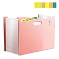 thumbnail image 2 of Fiudx Carpeta Portátil, Archivo Organizado de Gran Capacidad, Bolsa de Almacenamiento Tipo Acordeón Duradera, para Uso Escolar y Oficina, Esencial para Estudiantes y Profesionales, Diseño Vertical El, 2 of 3