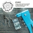 thumbnail image 5 of GOOHOCHY Black Aluminum Alloy Rivet Tool for Home Use with 180 Pcs Versatile Rivets, 5 of 8