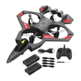 thumbnail image 3 of Avión RC Avión RC Avión Avión RC Giro 360 degree Regalo de Cumpleaños, Avión de Control Remoto, Bata doble negra, 3 of 9