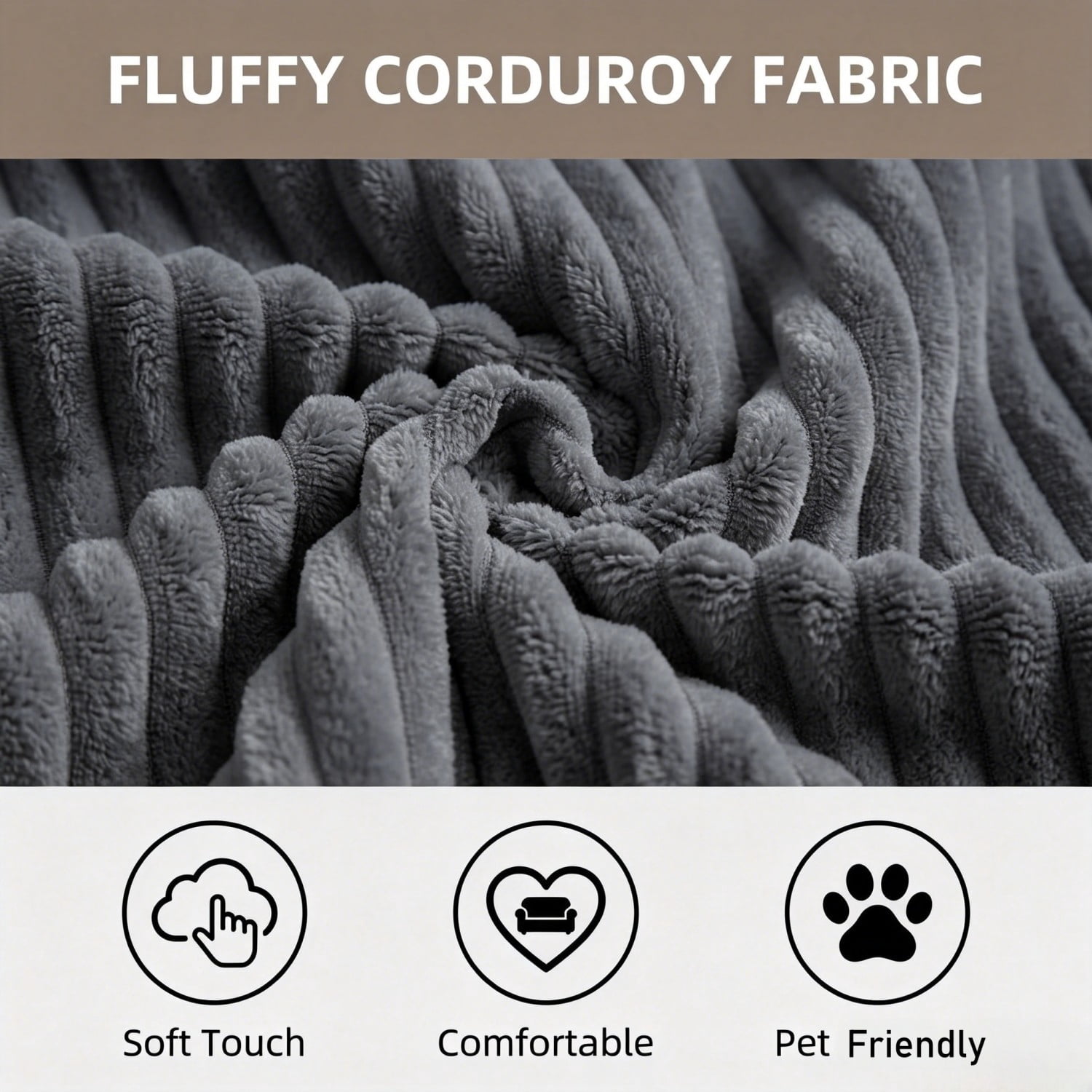 Folding Sofa Bed, Convertible Sleeper Chair with Pillow, Foldable Floor Couch Bed with Back Support, Portable Lounge for Living Room Bedroom, Dark Gray