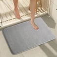 thumbnail image 4 of Soft Plush Area Rug for Living Room & Bedroom | Dark Gray Polyester Carpet | 60x40x1cm | Non-Slip Floor Mat for Home Decor & Comfort, 4 of 6