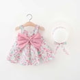 thumbnail image 2 of Gubotare Robe pour Tout-Petite Fille Robe de Concours pour Bébés Filles Paillettes Tulle Tutu Robe à Fleurs 3T 4T (Rose, 3-4 Ans), 2 of 4