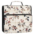 thumbnail image 5 of FORMRS Zipper Binder with Shoulder Strap 2-inch Ring 500 Sheet Capacity File Bag, Floral Plaid, 5 of 5