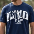thumbnail image 2 of Best Dad By Par Golf T-Shirt Funny Golfer Gifts for Dad Husband Father Graphic Tee, 2 of 5