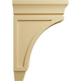 thumbnail image 3 of Ekena Millwork 3 3/8"W x 6 3/4"D x 10"H Small Lucan Wood Corbel, Alder, 3 of 4