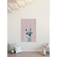 thumbnail image 4 of Studious Llama Floater Framed Painting Print on Canvas, 4 of 6