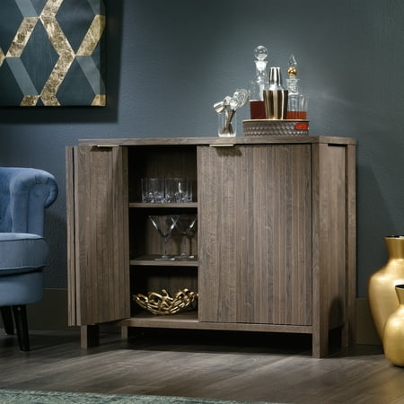 Sauder International Lux Accent Storage Cabinet, Fossil ...