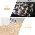 thumbnail image 3 of FRCOLOR Jewelry Display Riser 1 Set Clear Acrylic Figure Shelf Handicraft Enthusiasts Desktop Organization, 3 of 8