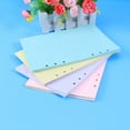 thumbnail image 4 of 4 Pcs Paper Loose-leaf Classified Colorful Notebook Paper Loose-leaf Paper Notebook Paper Hole Loose-leaf Paper lined Paper for Notebook Ring Binders, 4 of 6