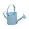 thumbnail image 3 of Regadera de metal con cabezal rociador, herramienta de jardinería, regalo práctico para plantas de interior, cubo de jardín para el hogar, flores de interior. Azul, 3 of 8