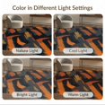 thumbnail image 7 of ODIKA 2'x3' Washable Doormat Asymmetric Block Interlocking Mid Century Abstract Brushstroke Refined for Entryway, Kitchen, Laundry Room, Non-Slip, Low Pile, 7 of 7