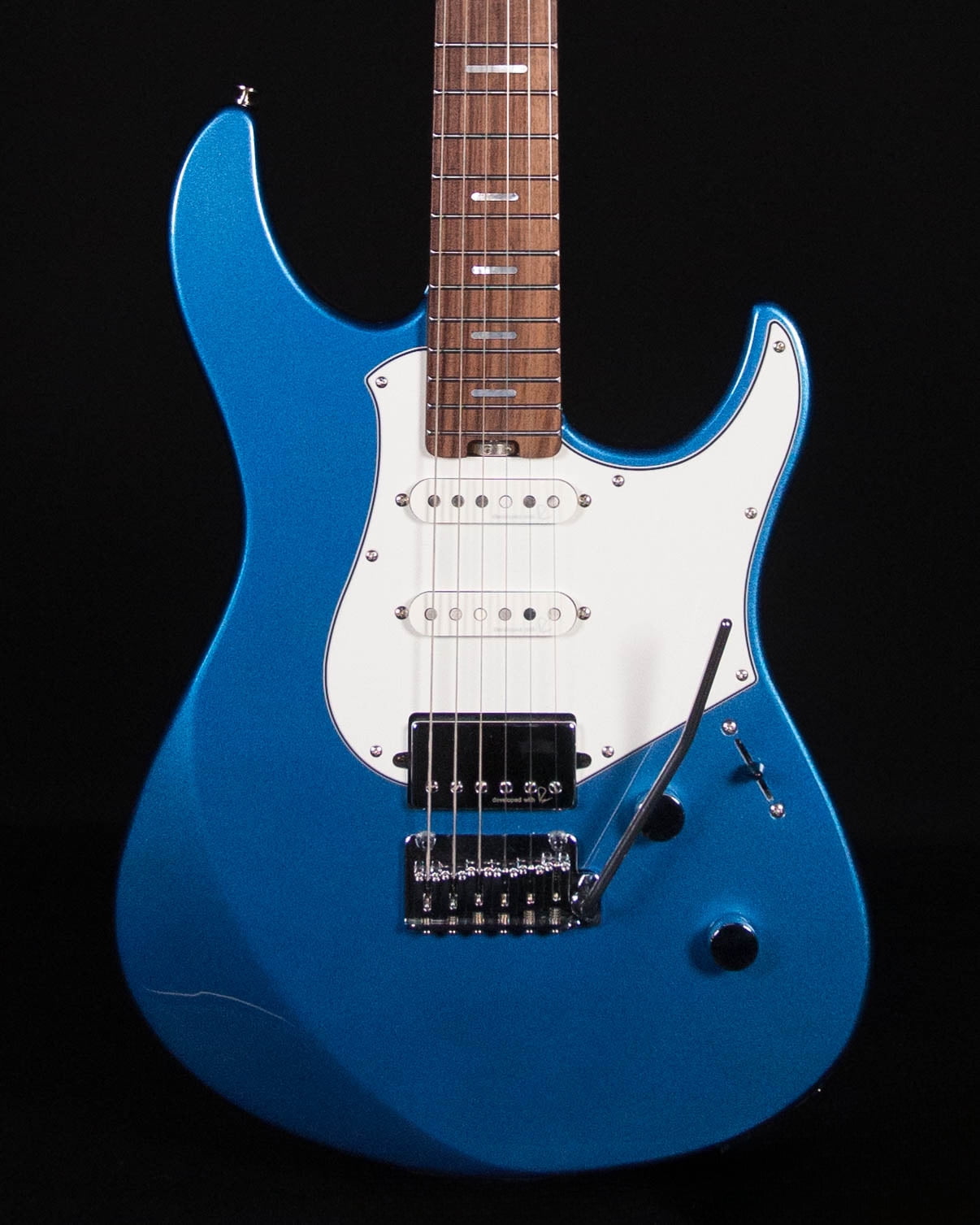 Yamaha Pacifica PAC612VIIFM Flame Maple Electric Guitar Indigo