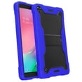 thumbnail image 3 of KIQ Guardian Series Galaxy Tab A 10.1 Case 2019, T510/T515/T517 Heavy Duty Protection Kick Stand for Samsung Galaxy Tab A 10.1-inch SM-T510/SM-T515/SM-T517 [Guardian Black Blue], 3 of 10