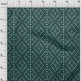 thumbnail image 2 of oneOone Silk Tabby Fabric Ethnic Geometric Flame Stitch Decor Fabric Printed BTY 42 Inch Wide, 2 of 4
