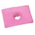 thumbnail image 1 of Cubiertas de sábanas para camilla de con orificio para la cara, Rosa oscuro Yuyangstore Sábana para cama de masaje, 1 of 8
