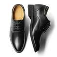 thumbnail image 4 of CMR CHAMARIPA Height Increasing Shoes For Men - Black Leather High Heel Men Dress Shoes 10 CM / 3.94 Inches, 4 of 9