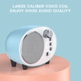 thumbnail image 1 of Usloyux Bluetooth Audio Machine Clearance, Bluetooth Wireless Speaker, Girl'S Heart, Cute Mini Audio, Portable Card, Mobile Phone, Computer, Gift, Subwoofer, Blue, 1 of 9