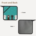 thumbnail image 2 of Sikiie Cute Cat Paw And Dog Pot Holders Kitchen Insulation Mats Heat Resistant Pot-Holder Oven Anti-Scald Pads for Cooking Baking, 7.1*7.1inch, 2 of 8