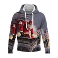 thumbnail image 1 of Innerwin Sweat à Capuche Homme Noël Manches Longues Coupe Régulière Style C TG, 1 of 2
