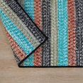 thumbnail image 2 of Ashton Tweed Stripe Square - Earth Vibes 3x3 Rug, 2 of 2