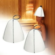 2 Pcs Russian Sauna Hut Russian Spa Hut Bath Hut for Bath Protection